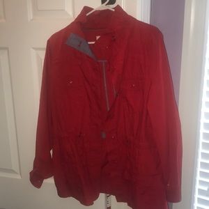 Banana Republic - Red Trench Coat
